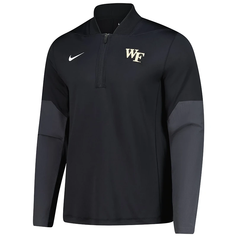 Nike Wake Forest Demon Deacons Dri-FIT Half-Zip Pullover