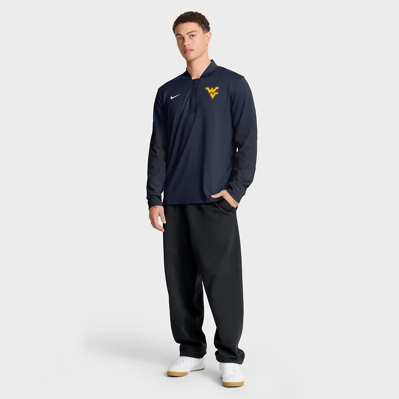 Nike West Virginia Mountaineers One Goal Performance Half-Zip Pullover