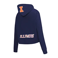 Pro Standard Illinois Fighting Illini Game Day Sequin Full-Zip Hooded Jacket