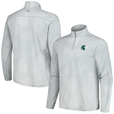 Tommy Bahama Michigan State Spartans Delray Frond IslandZone Half-Zip Jacket
