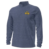 Under Armour Heather Notre Dame Fighting Irish Shillelagh Clover Motion Quarter-Zip Pullover