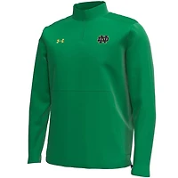 Under Armour Kelly Notre Dame Fighting Irish Motivate Quarter-Zip Performance Jacket