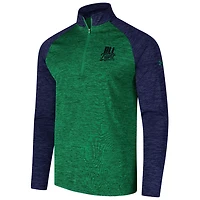Under Armour Kelly Notre Dame Fighting Irish Tech Wear Quarter-Zip Top