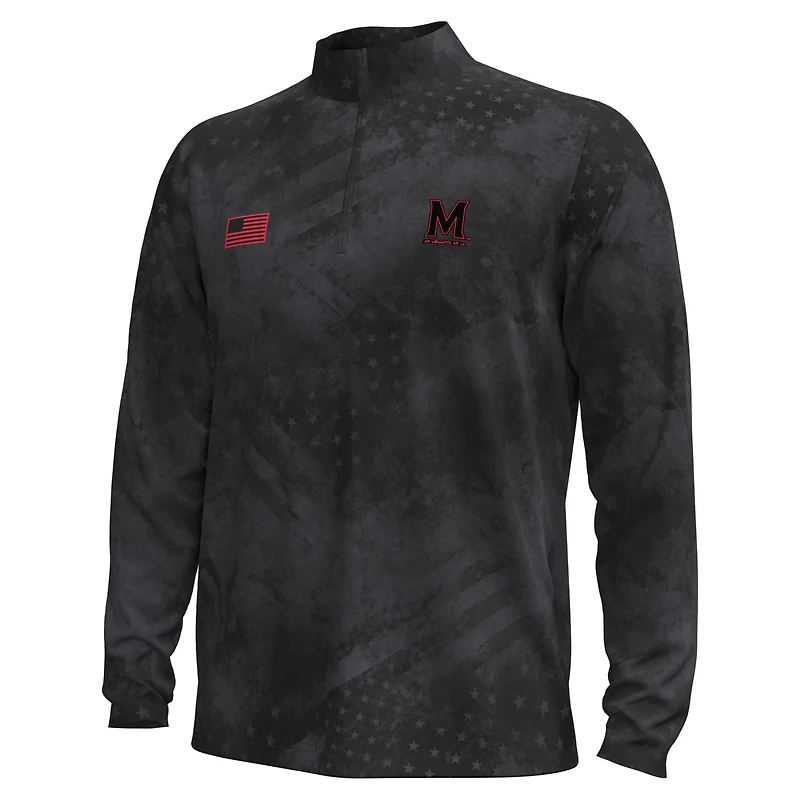 Under Armour Maryland Terrapins Freedom Collection ArmorFuse Half-Zip Top