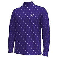 Under Armour Northwestern Wildcats Gameday Armourfuse Half-Zip Top