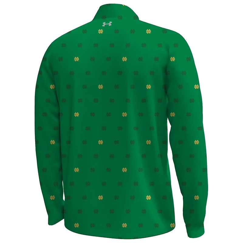 Under Armour Notre Dame Fighting Irish Gameday Armourfuse Half-Zip Top