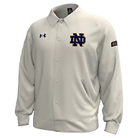 Under Armour Notre Dame Fighting Irish Gameday Icon Full-Snap Fleece Jacket