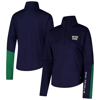 Under Armour Notre Dame Fighting Irish Gameday Knockout Sleeve Hit Quarter-Zip Jacket