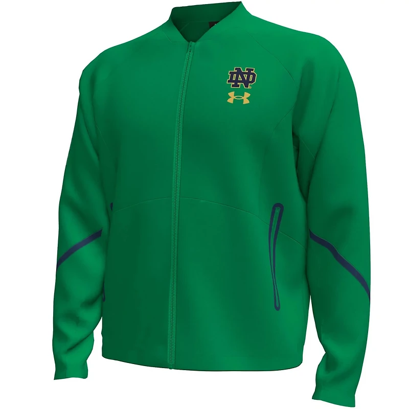 Under Armour Notre Dame Fighting Irish Unstoppable Full-Zip Bomber Jacket