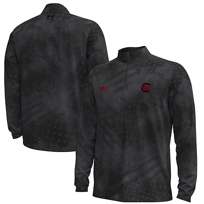 Under Armour South Carolina Gamecocks Freedom Collection ArmorFuse Half-Zip Top