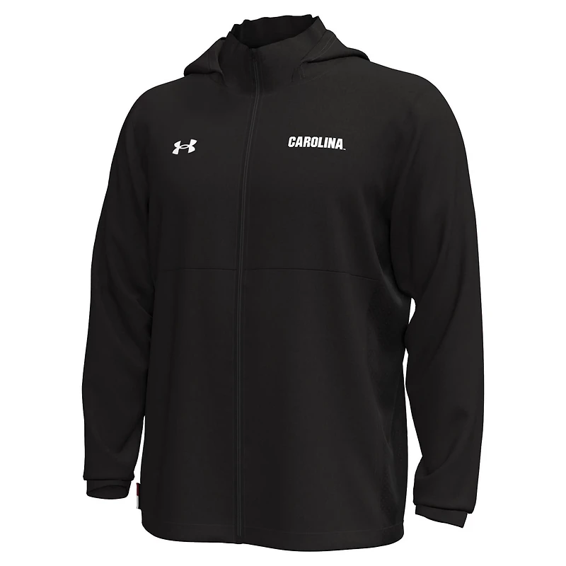 Under Armour South Carolina Gamecocks Rival Stretch Woven Full-Zip Hoodie Jacket