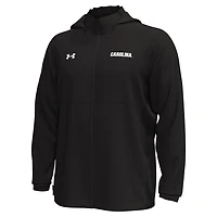 Under Armour South Carolina Gamecocks Rival Stretch Woven Full-Zip Hoodie Jacket