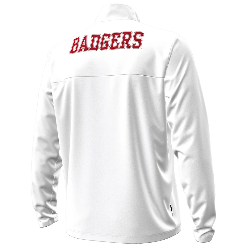 Under Armour Wisconsin Badgers 1980 Throwback Game Quarter-Zip Sweatshirt