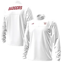 Under Armour Wisconsin Badgers 1980 Throwback Game Quarter-Zip Sweatshirt