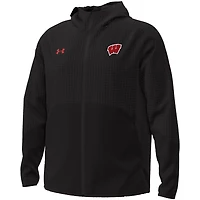 Under Armour Wisconsin Badgers Unstoppable Raglan Full-Zip Jacket