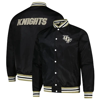 Unisex Charlie Hustle UCF Knights Full-Snap Varsity Jacket