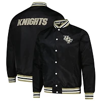 Unisex Charlie Hustle UCF Knights Full-Snap Varsity Jacket