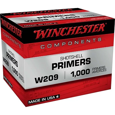 Winchester 209 Shotshell Primers 1,000-Pack