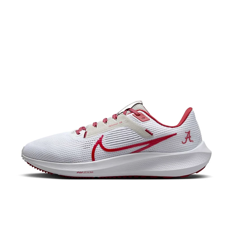 Unisex Nike Alabama Crimson Tide Zoom Pegasus 40 Running Shoe