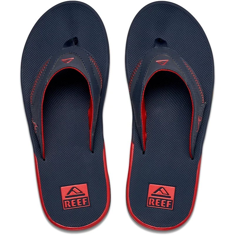 REEF Atlanta Braves Fanning Bottle Opener Sandals
