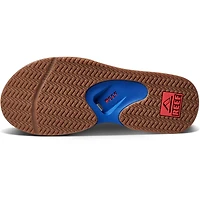 REEF Chicago Cubs Fanning Bottle Opener Sandals