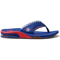 REEF Chicago Cubs Fanning Bottle Opener Sandals
