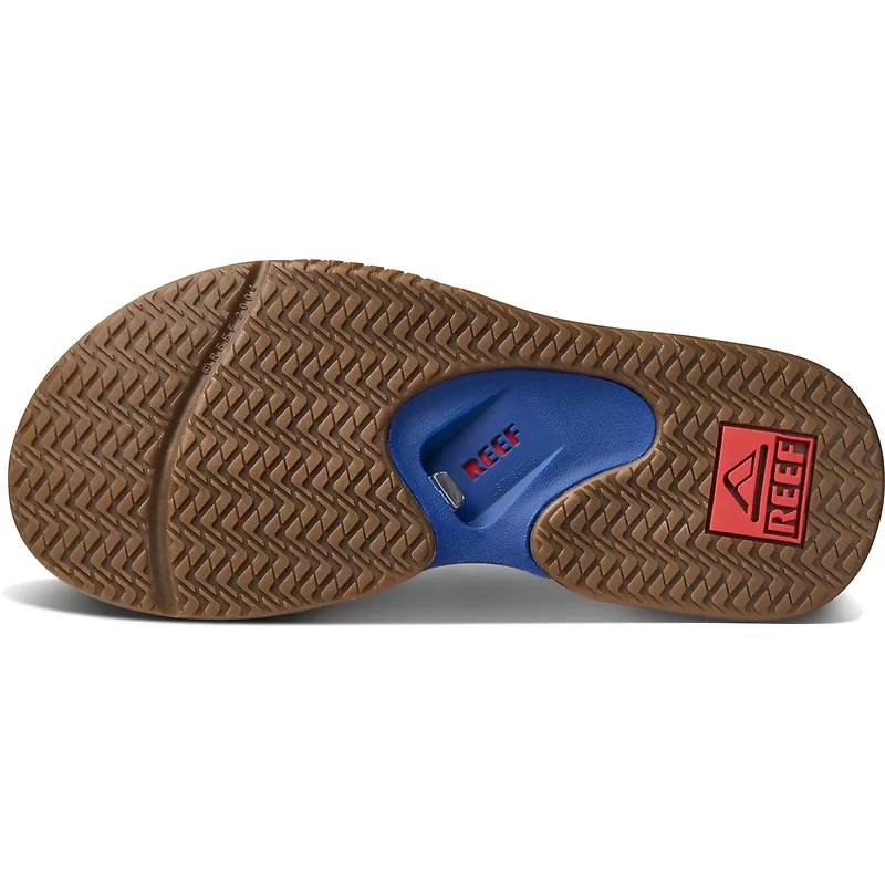 REEF Chicago Cubs Fanning Bottle Opener Sandals