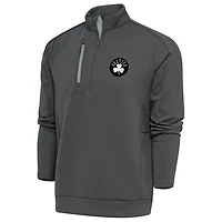 Antigua Boston Celtics Metallic Logo Generation Quarter-Zip Top
