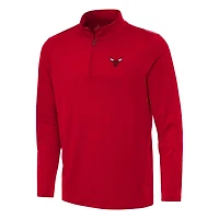 Antigua Chicago Bulls Reprocess Quarter-Zip Top