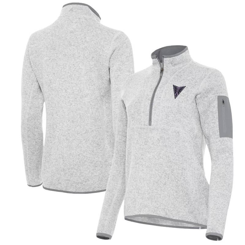 Antigua Golden State Valkyries Fortune Half-Zip Pullover Jacket