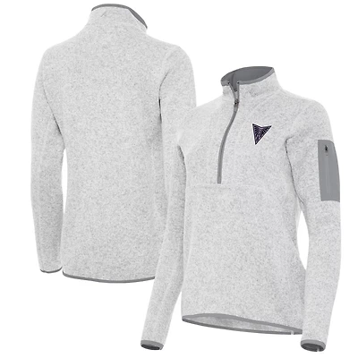 Antigua Golden State Valkyries Fortune Half-Zip Pullover Jacket