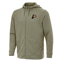 Antigua Indiana Pacers Effortless Full-Zip Hoodie Jacket