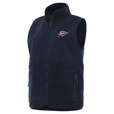 Antigua Oklahoma City Thunder Nostalgic Full-Zip Vest