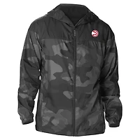 Columbia Atlanta Hawks Camo Flash Challenger Windbreaker Full-Zip Jacket