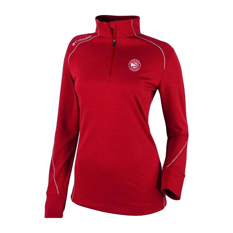 Columbia Atlanta Hawks Omni-Wick Shotgun 20 Quarter-Zip Pullover Top