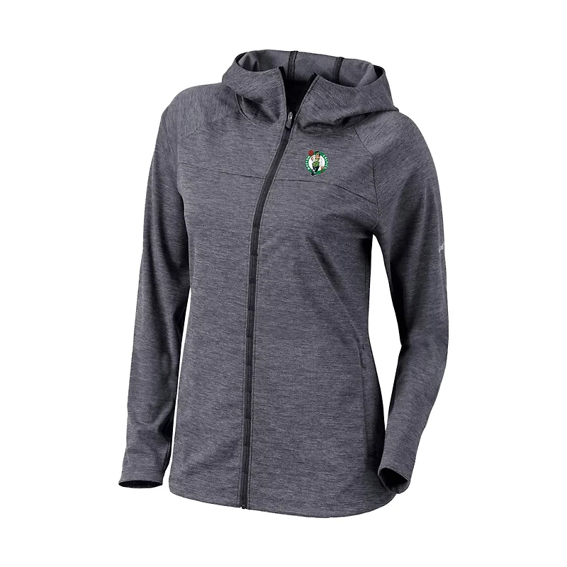 Columbia Boston Celtics Omni-Wick Half Shot Full-Zip Hooded Jacket