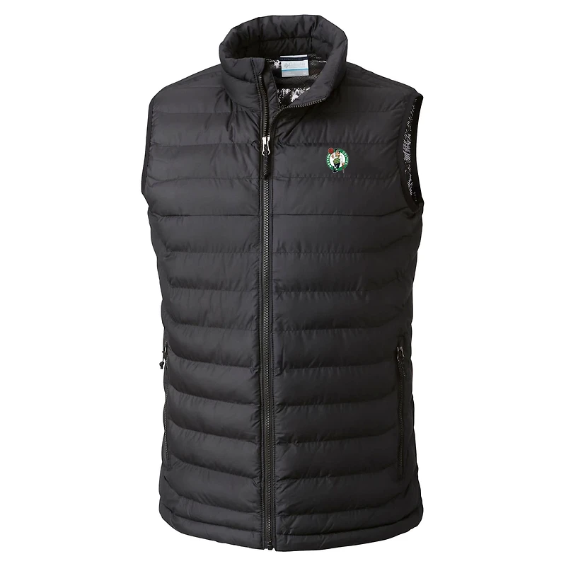 Columbia Boston Celtics Powder Lite Omni-Heat Reflective Full-Zip Vest