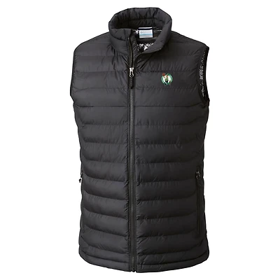 Columbia Boston Celtics Powder Lite Omni-Heat Reflective Full-Zip Vest
