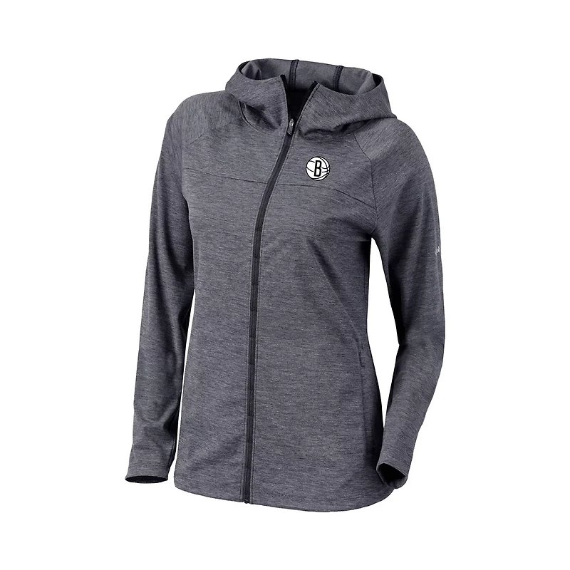 Columbia Brooklyn Nets Omni-Wick Half Shot Full-Zip Hooded Jacket