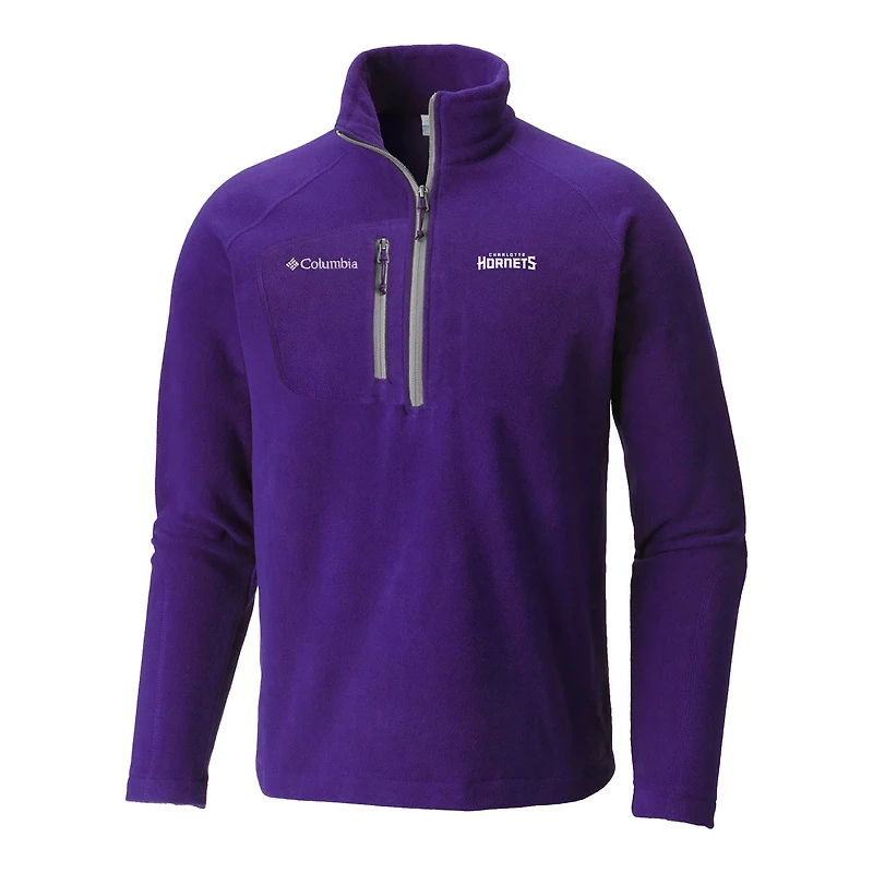Columbia Charlotte Hornets Fast Trek III Half-Zip Fleece Pullover