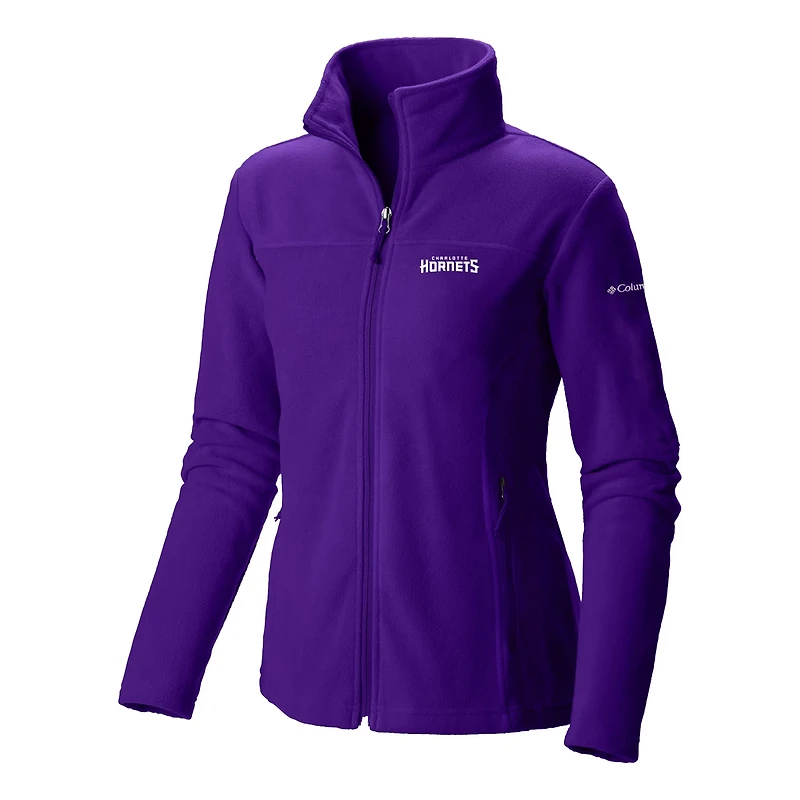 Columbia Charlotte Hornets Give  Go II Fleece Full-Zip Jacket
