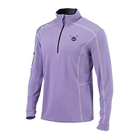 Columbia Charlotte Hornets Omni-Wick Shotgun Quarter-Zip Pullover