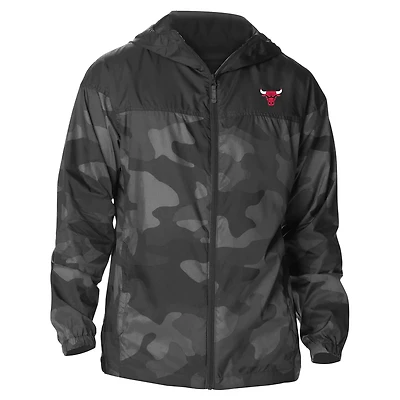 Columbia Chicago Bulls Camo Flash Challenger Windbreaker Full-Zip Jacket