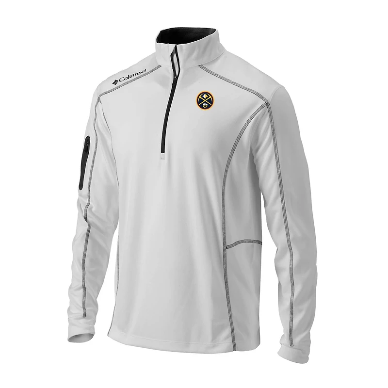 Columbia Denver Nuggets Omni-Wick Shotgun Quarter-Zip Pullover