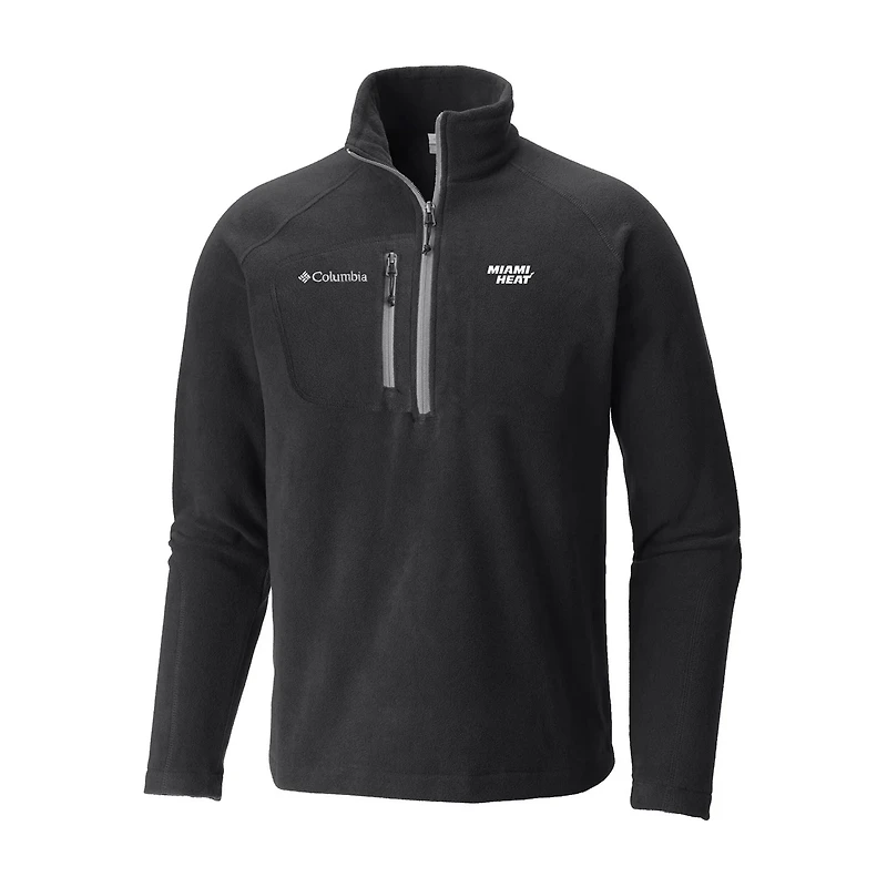 Columbia Miami Heat Fast Trek III Half-Zip Fleece Pullover
