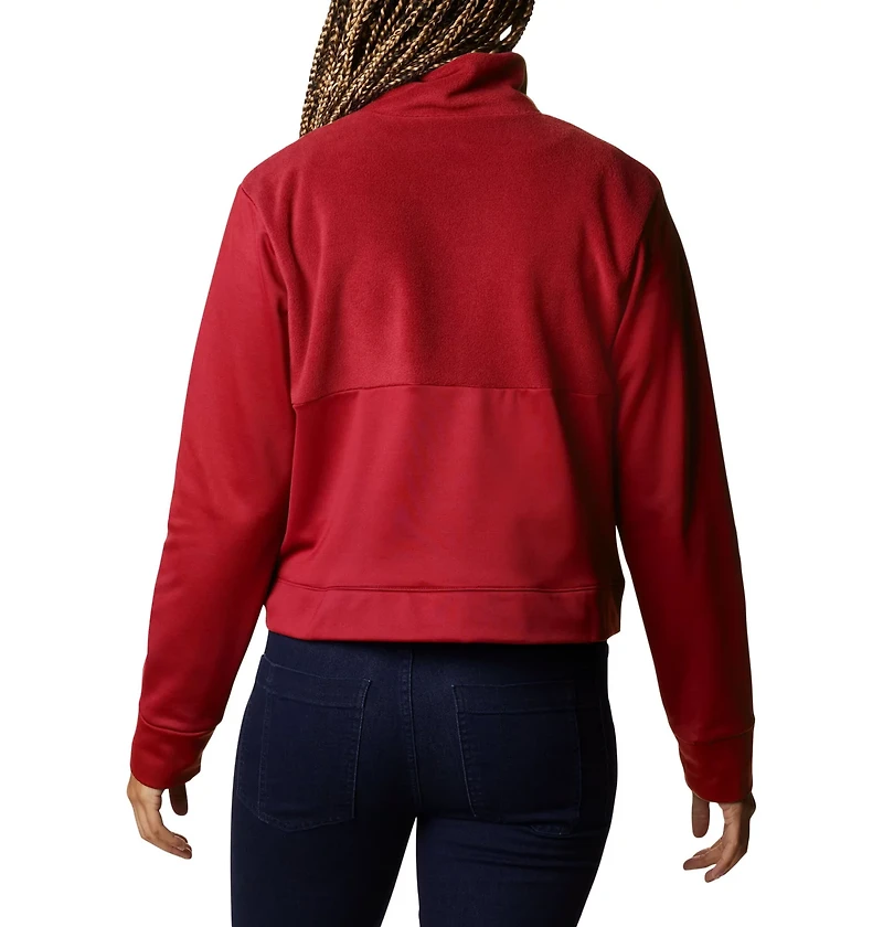 Columbia Miami Heat Omni-Wick Cropped River Fleece Full-Zip Jacket