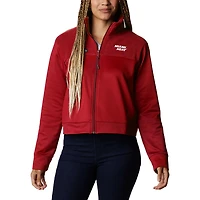 Columbia Miami Heat Omni-Wick Cropped River Fleece Full-Zip Jacket