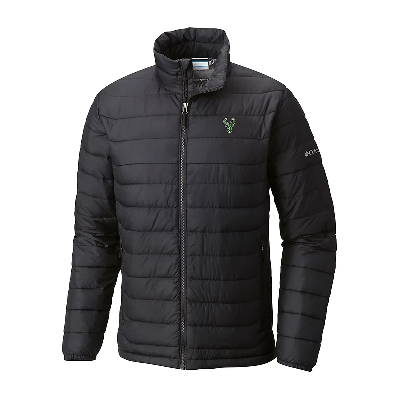 Columbia Milwaukee Bucks Powder Lite Omni-Heat Reflective Full-Zip Jacket