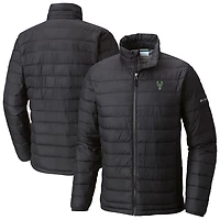Columbia Milwaukee Bucks Powder Lite Omni-Heat Reflective Full-Zip Jacket