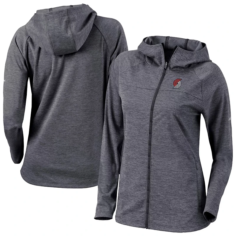Columbia Portland Trail Blazers Omni-Wick Half Shot Full-Zip Hoodie